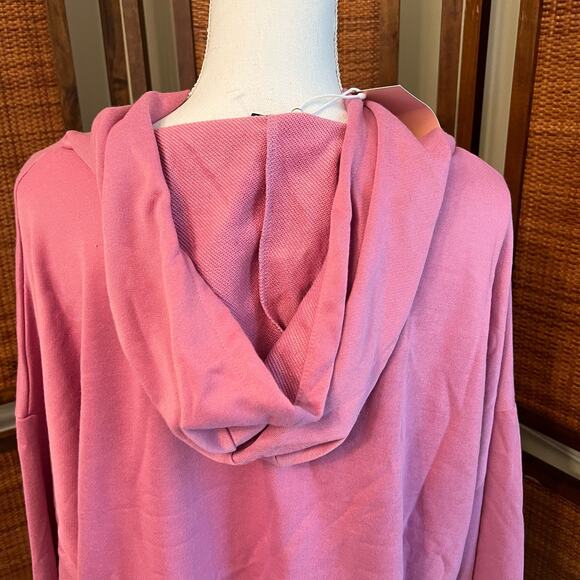 NWT Kittenish Matching 2pc Set Pink Cropped Hoodie Joggers Lounge Size XXL - Picture 5 of 9